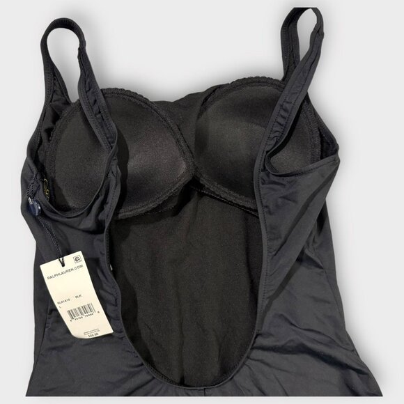 Polo Ralph Lauren Scoopback One-Piece Swimsuit sz L NEW - Picture 6 of 11